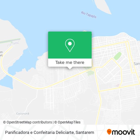 Panificadora e Confeitaria Deliciarte map