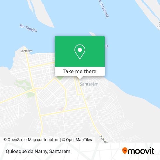 Quiosque da Nathy map