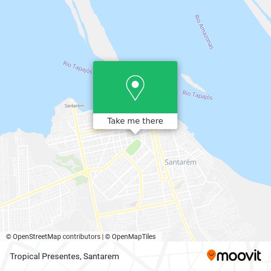 Mapa Tropical Presentes