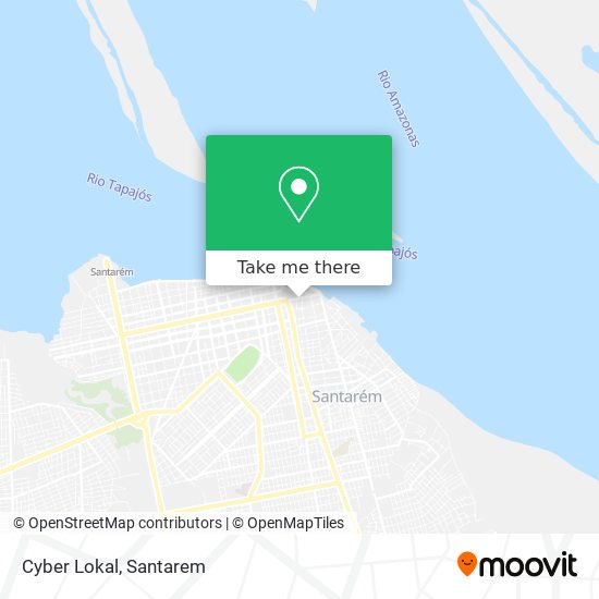 Cyber Lokal map