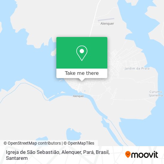Igreja de São Sebastião, Alenquer, Pará, Brasil map