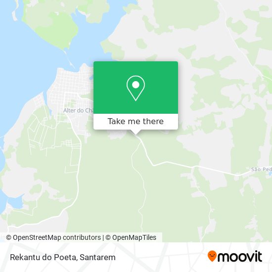 Rekantu do Poeta map