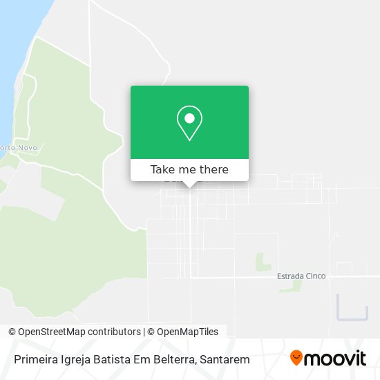 Primeira Igreja Batista Em Belterra map