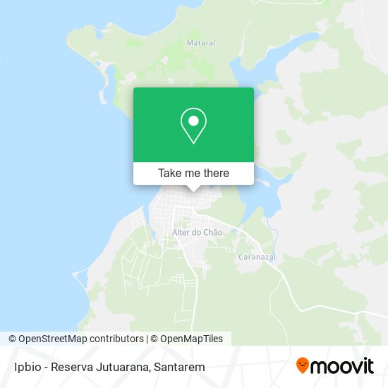 Ipbio - Reserva Jutuarana map