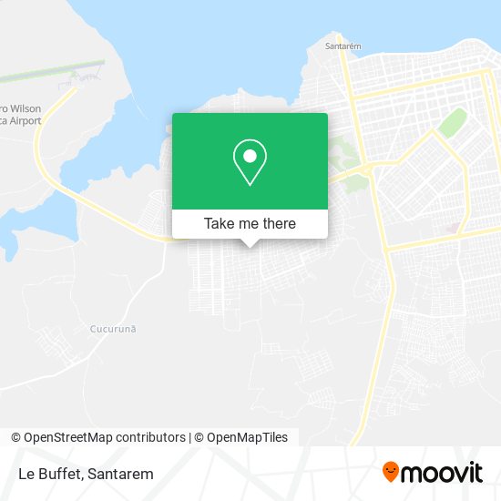 Le Buffet map