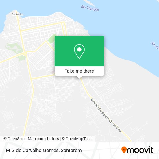 M G de Carvalho Gomes map