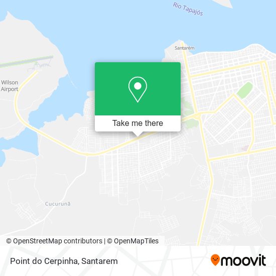 Point do Cerpinha map