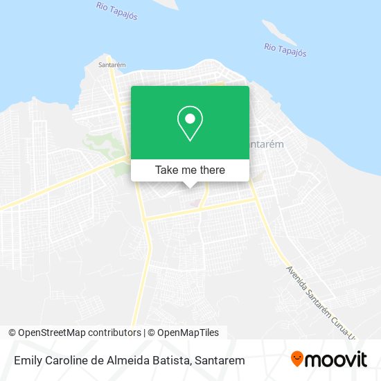 Emily Caroline de Almeida Batista map