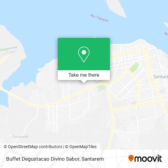 Buffet Degustacao Divino Sabor map