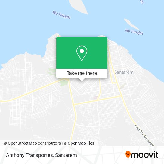 Anthony Transportes map