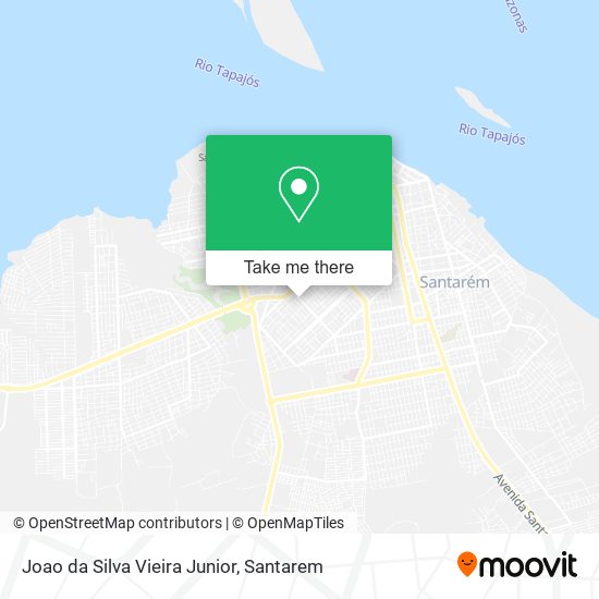 Joao da Silva Vieira Junior map