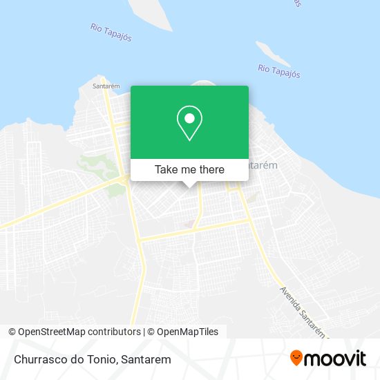 Mapa Churrasco do Tonio