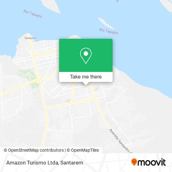 Amazon Turismo Ltda map