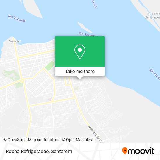 Rocha Refrigeracao map