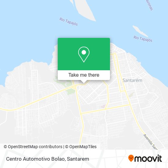 Centro Automotivo Bolao map