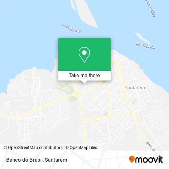 Banco do Brasil map