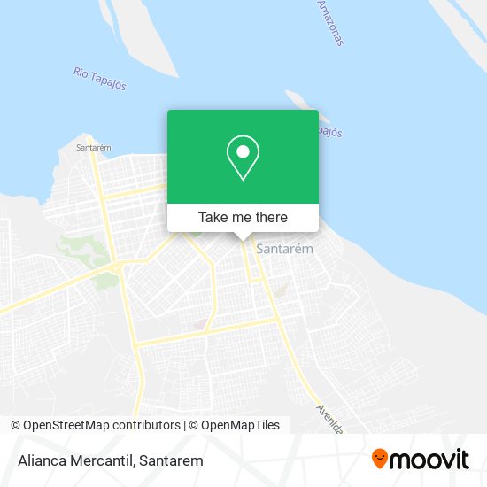 Alianca Mercantil map