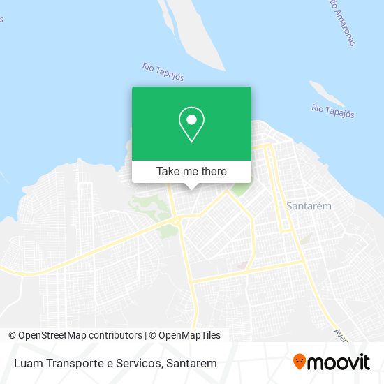 Luam Transporte e Servicos map