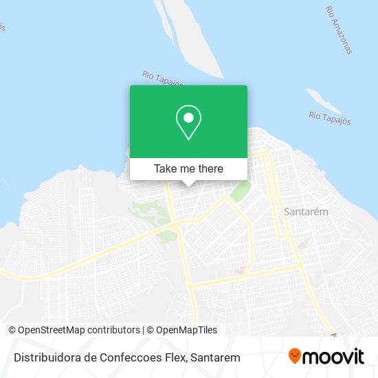 Distribuidora de Confeccoes Flex map