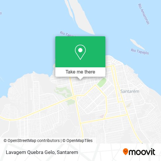 Lavagem Quebra Gelo map