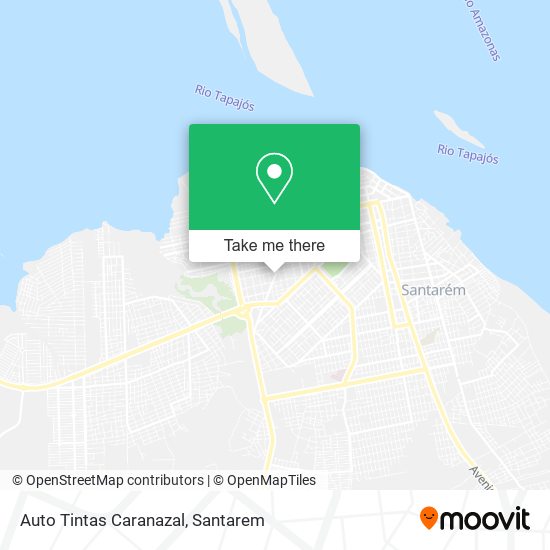 Auto Tintas Caranazal map