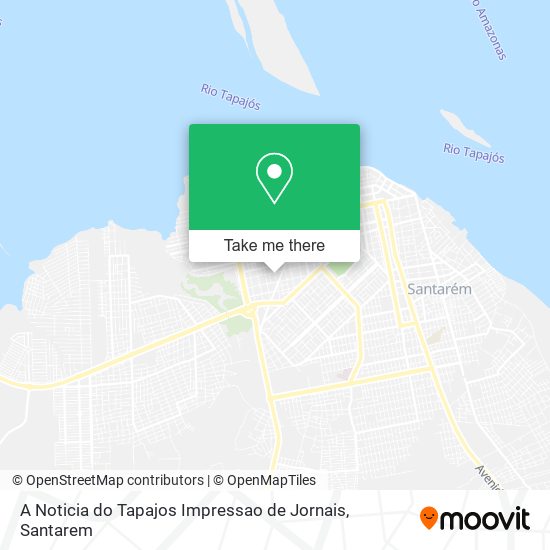 A Noticia do Tapajos Impressao de Jornais map