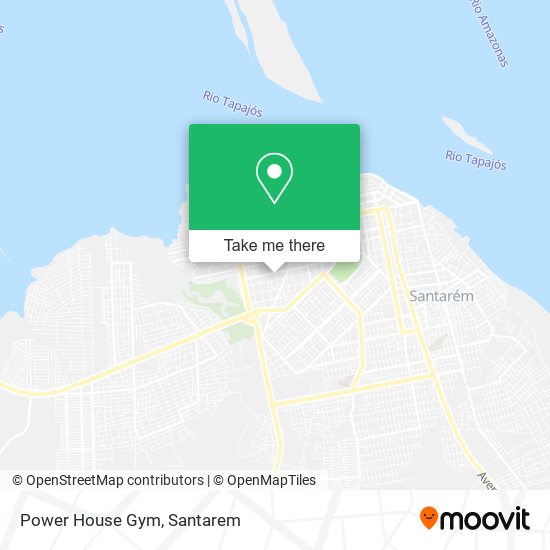 Power House Gym map