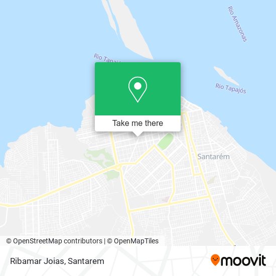 Ribamar Joias map