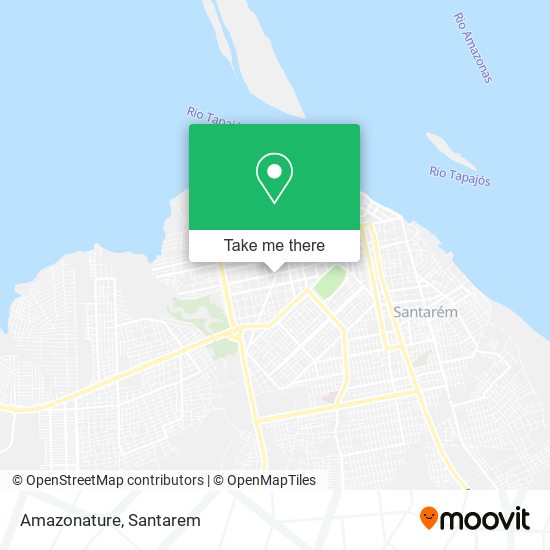 Amazonature map