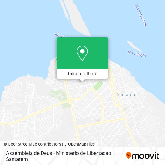 Assembleia de Deus - Ministerio de Libertacao map