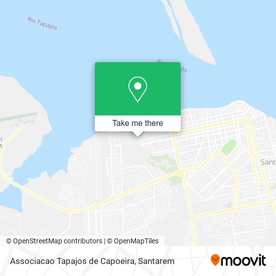 Associacao Tapajos de Capoeira map