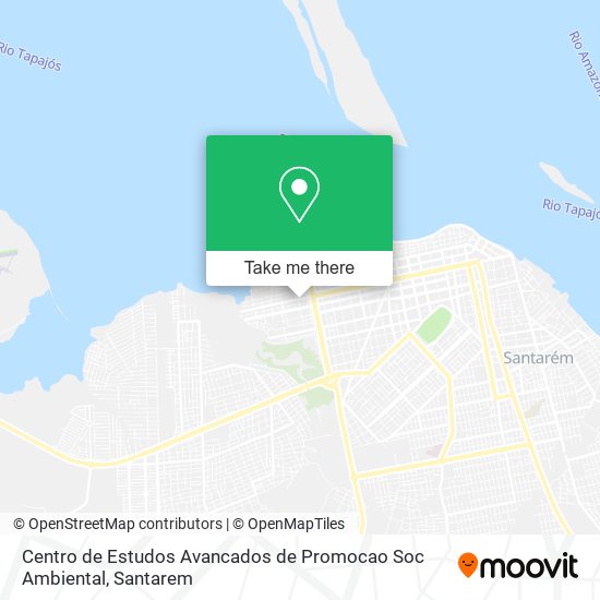 Centro de Estudos Avancados de Promocao Soc Ambiental map
