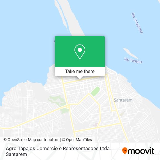 Agro Tapajos Comércio e Representacoes Ltda map