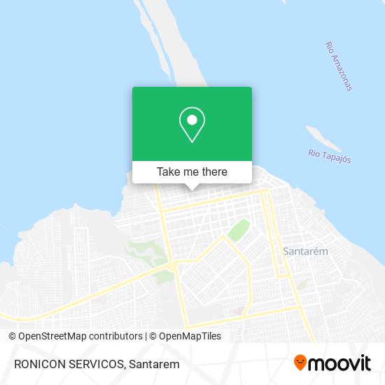 Mapa RONICON SERVICOS