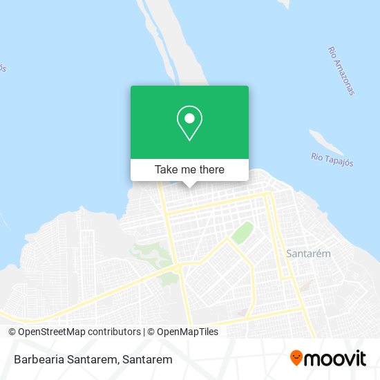 Barbearia Santarem map