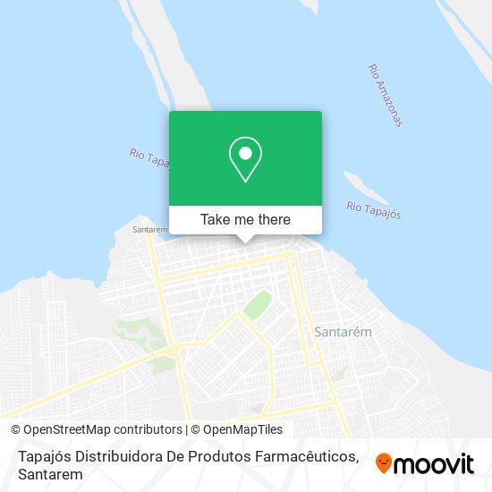 Tapajós Distribuidora De Produtos Farmacêuticos map