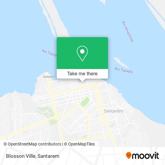 Mapa Blosson Ville