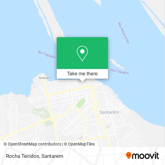 Rocha Tecidos map