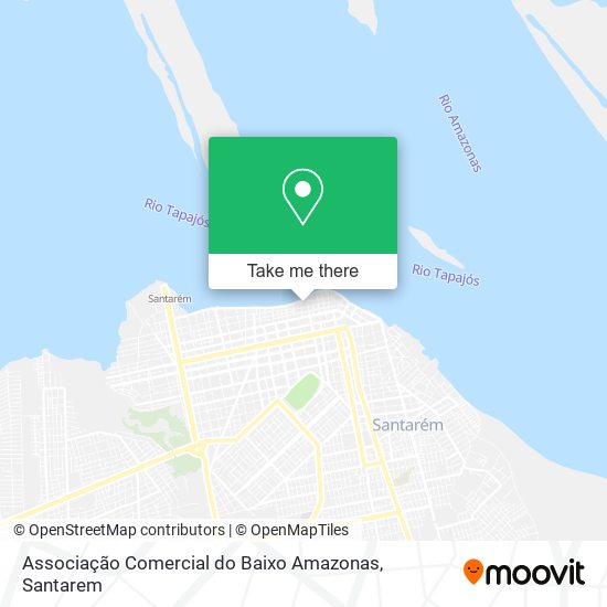 Associação Comercial do Baixo Amazonas map