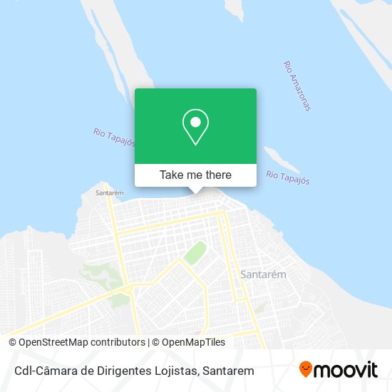 Cdl-Câmara de Dirigentes Lojistas map