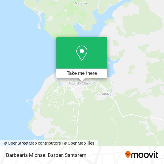 Barbearia Michael Barber map