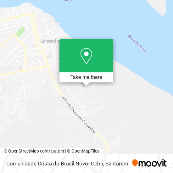 Comunidade Cristã do Brasil Novo- Ccbn map