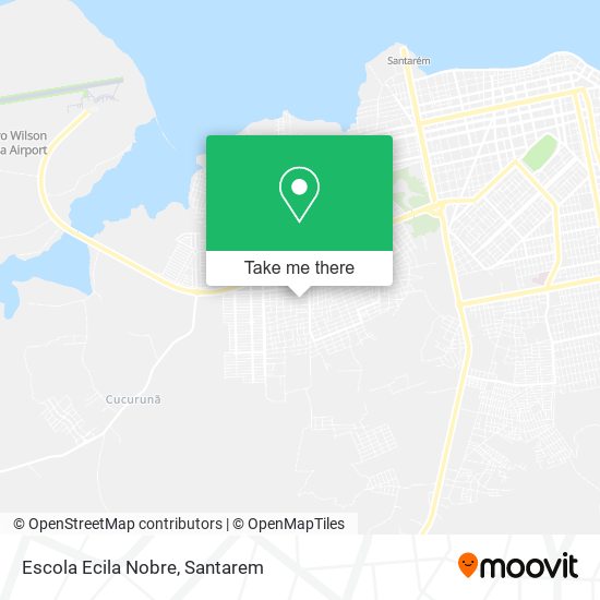 Mapa Escola Ecila Nobre