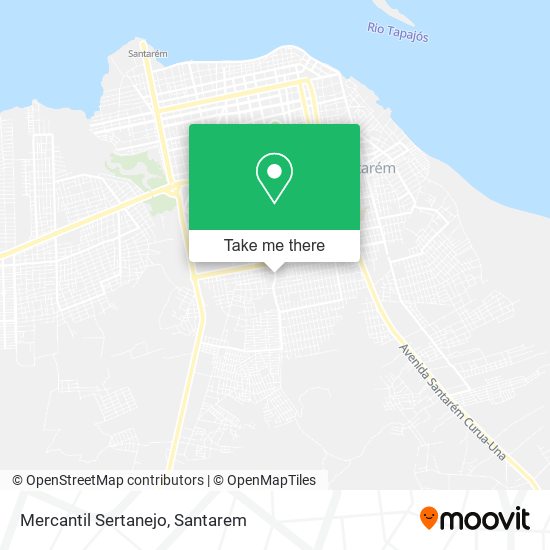 Mercantil Sertanejo map