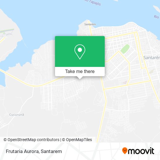 Frutaria Aurora map