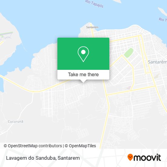 Mapa Lavagem do Sanduba