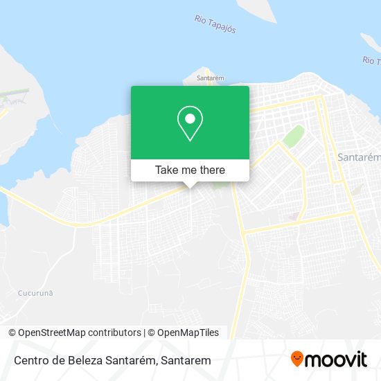 Centro de Beleza Santarém map