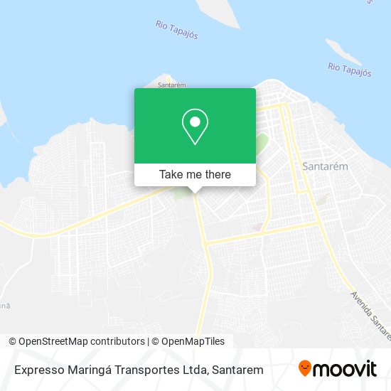 Expresso Maringá Transportes Ltda map