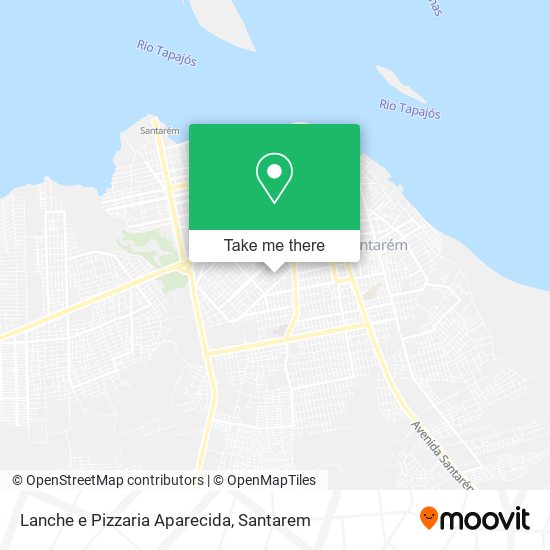 Lanche e Pizzaria Aparecida map