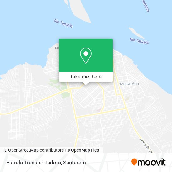 Estrela Transportadora map
